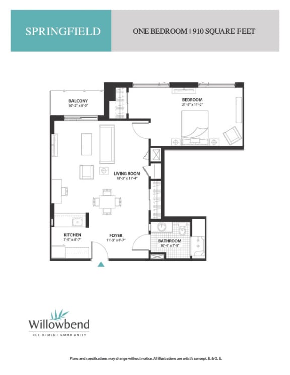 Floor Plans Willowbend Retirement